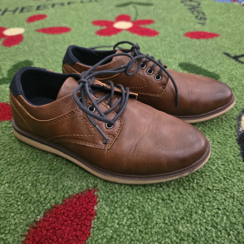 Sonoma Brown Kids Dress Shoes